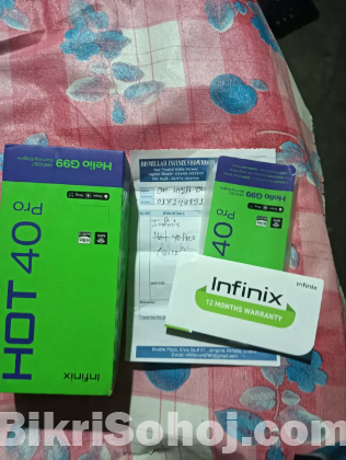 Infinix hot 40 pro